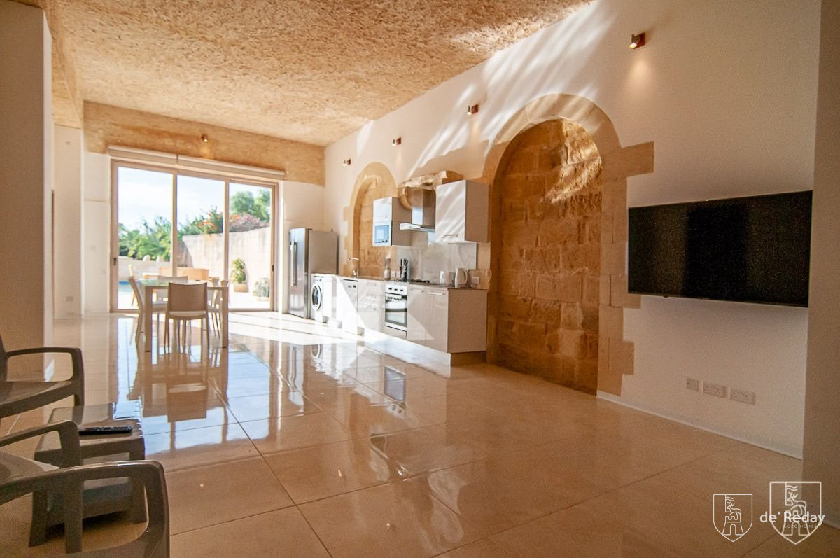 Groundfloor With Pool deReday Gozo Homes Long Lets