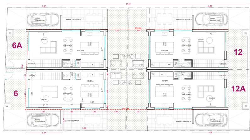 Semi-detached house for sale 127 m² in Psimolofou, Nicosia, Cyprus