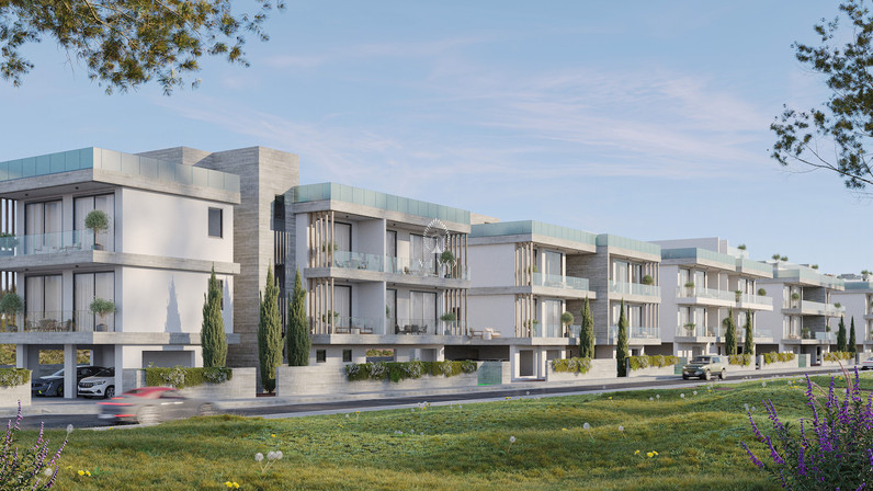 Apartments for sale 50 m² in Geroskipou, Paphos, Cyprus