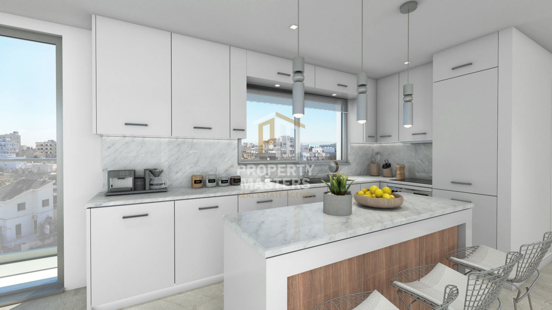 3 bedroom penthouse flat with roof garden in Dasoupoli, Nicosia photo 3