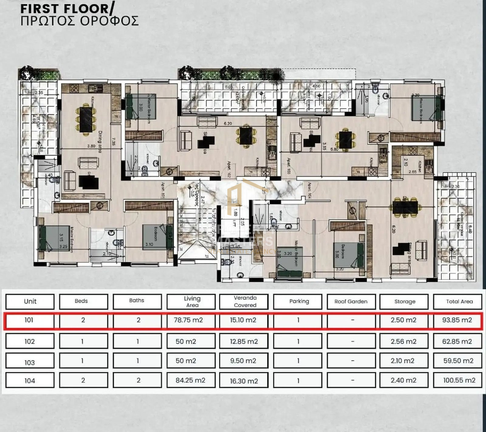 New 2 bedroom apartment f?r s?le in Kiti photo 2