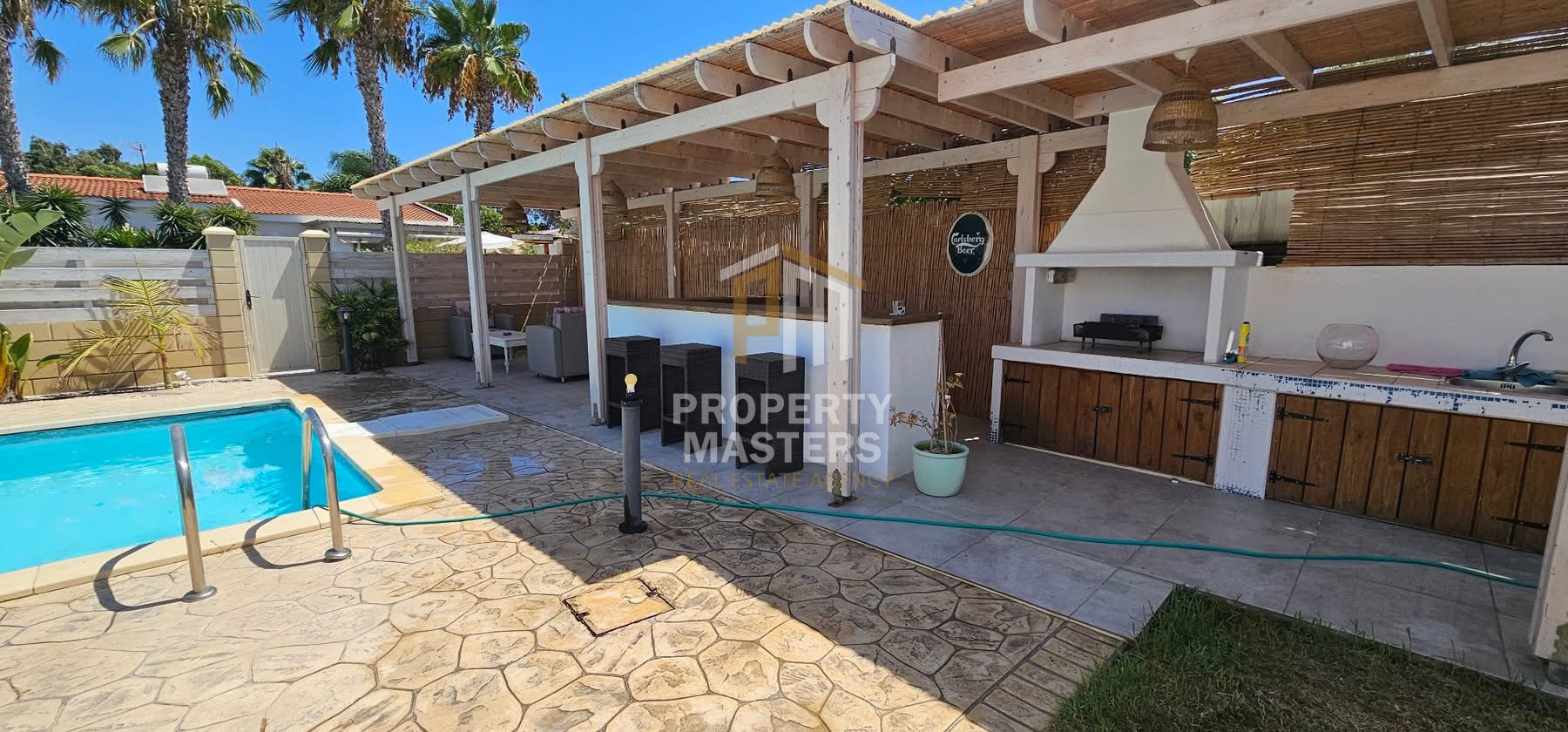 Modern Seafront Bungalow in Kiti with Pool photo 11