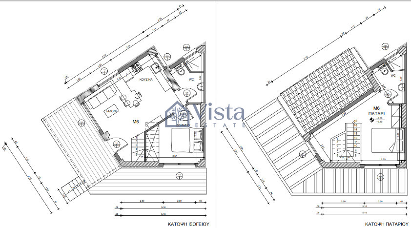 Apartamenty wielopoziomowe 2 pokoi 63 m² Sozopoli, Grecja