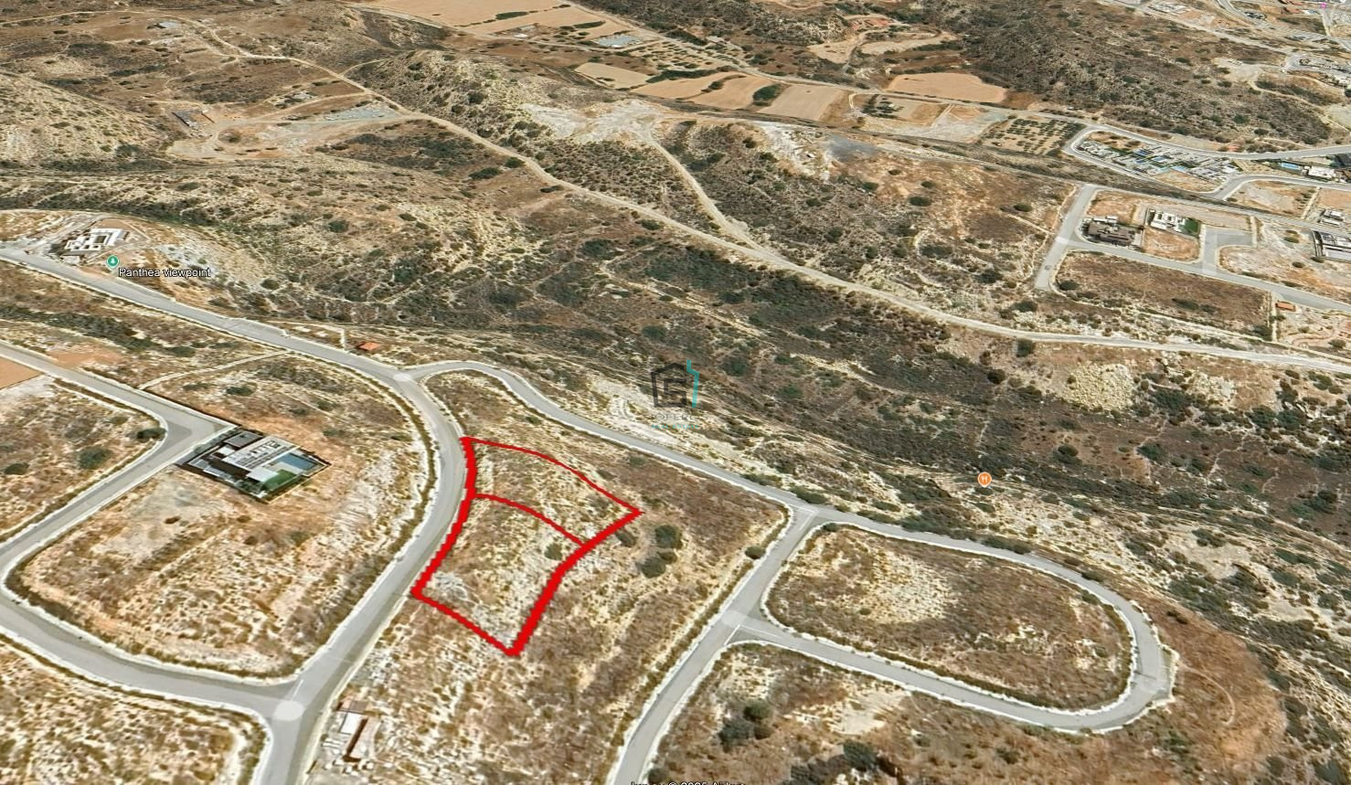 Residential Plots with unobstructed SEA VIEW - Panthea 2532 sqm - 2