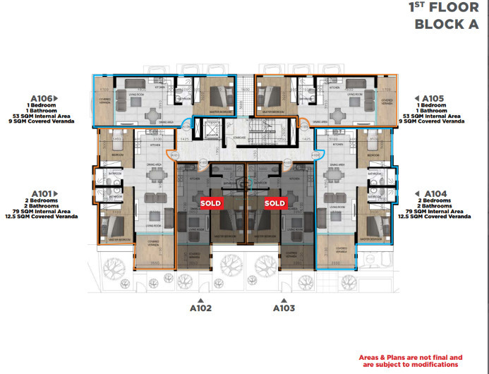 NEW 2 Bedroom Apartment - KITI, Larnaca - 3