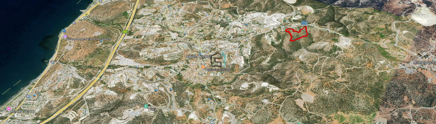 DUAL Zone SEA VIEW Plot - Agios Tychonas 23,186 sqm - 4