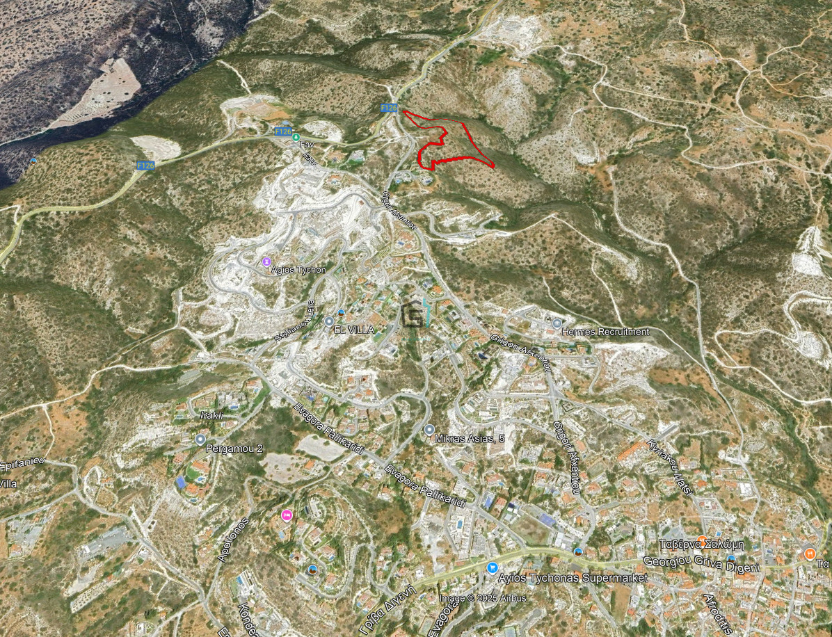 DUAL Zone SEA VIEW Plot - Agios Tychonas 23,186 sqm - 3