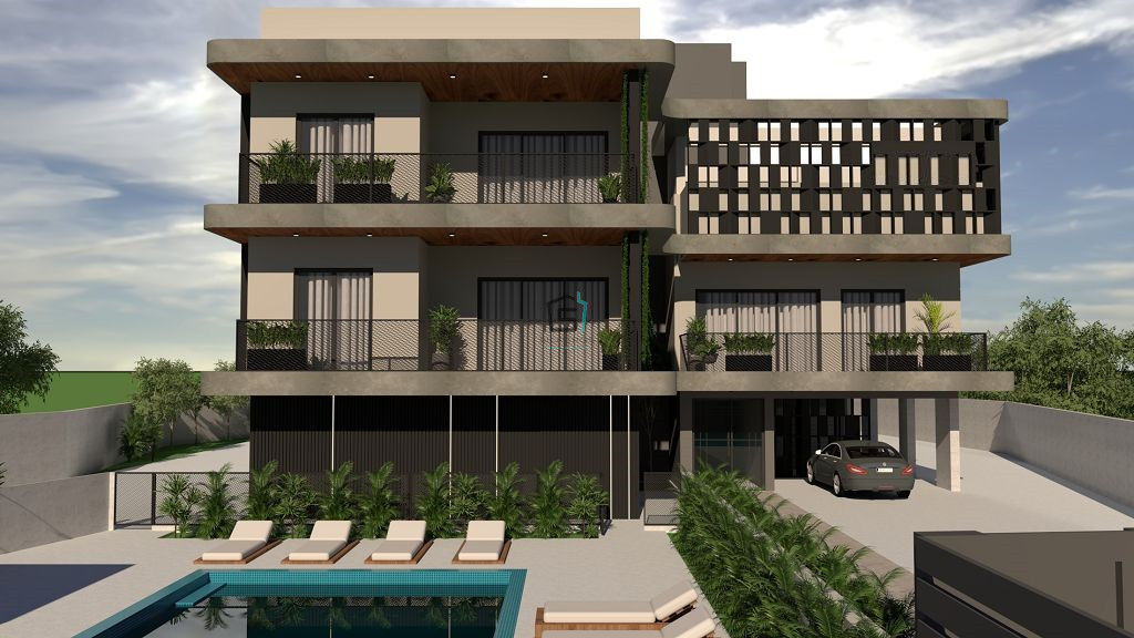 NEW 1 Bedroom POOL Apartment - Sfalagiontissa