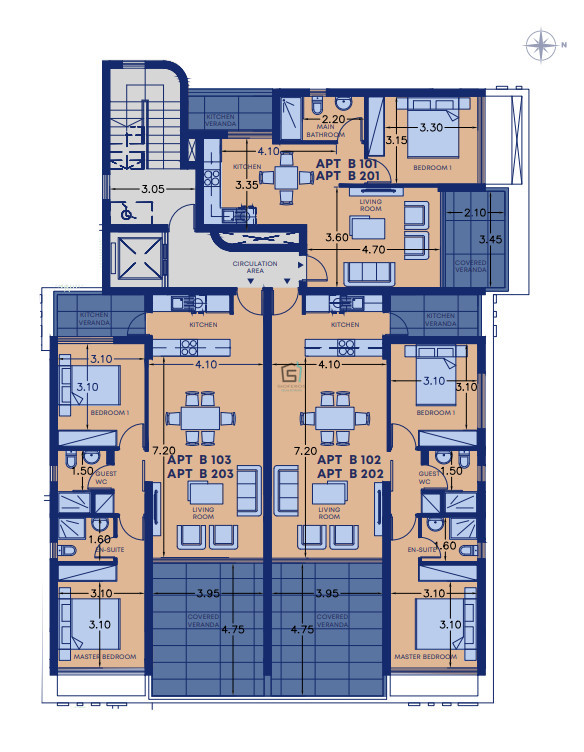 NEW! 2 Bedroom Apartment - Sotiros, Larnaca - 3