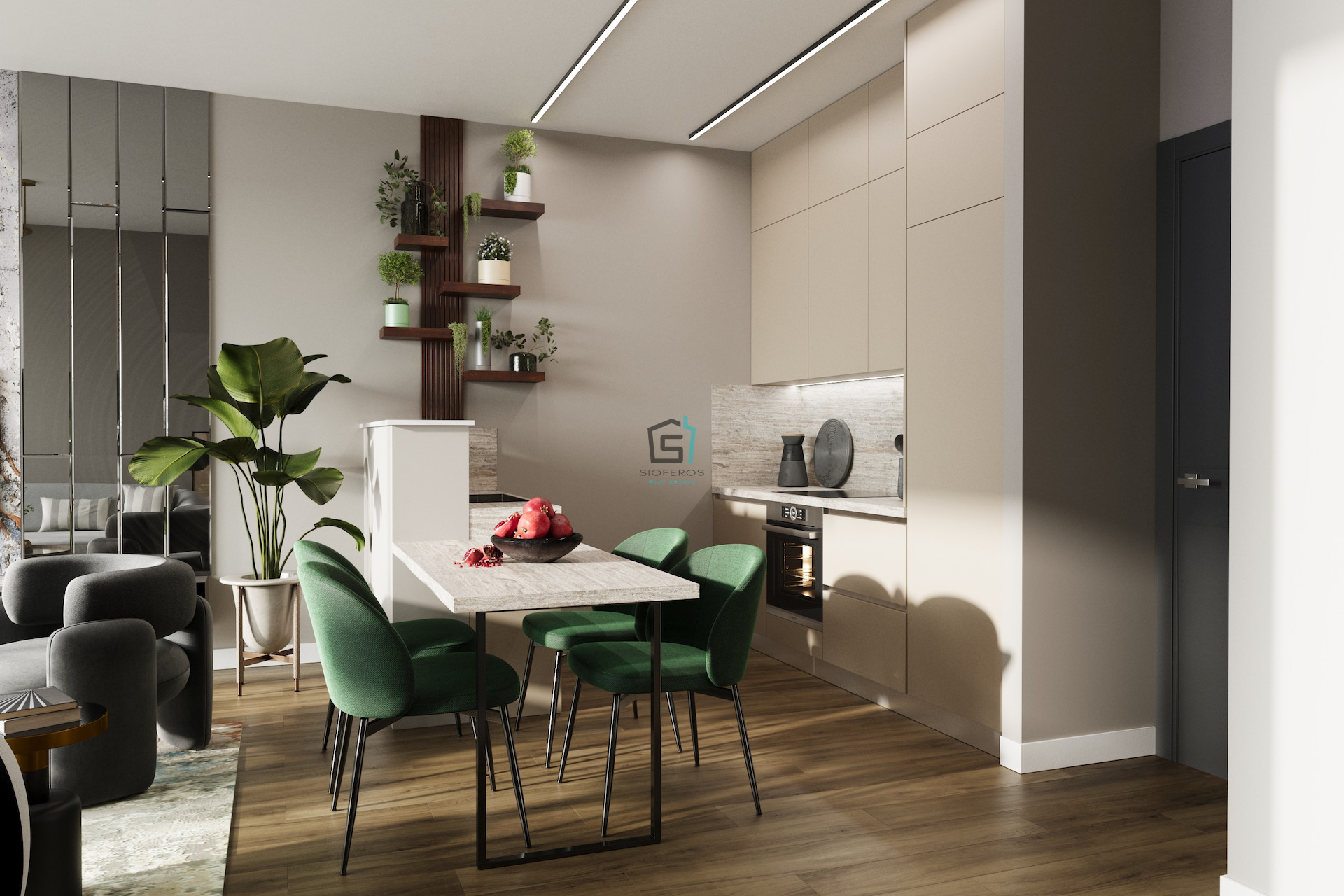 NEW 1 Bedroom Apartment - Katholiki - 3