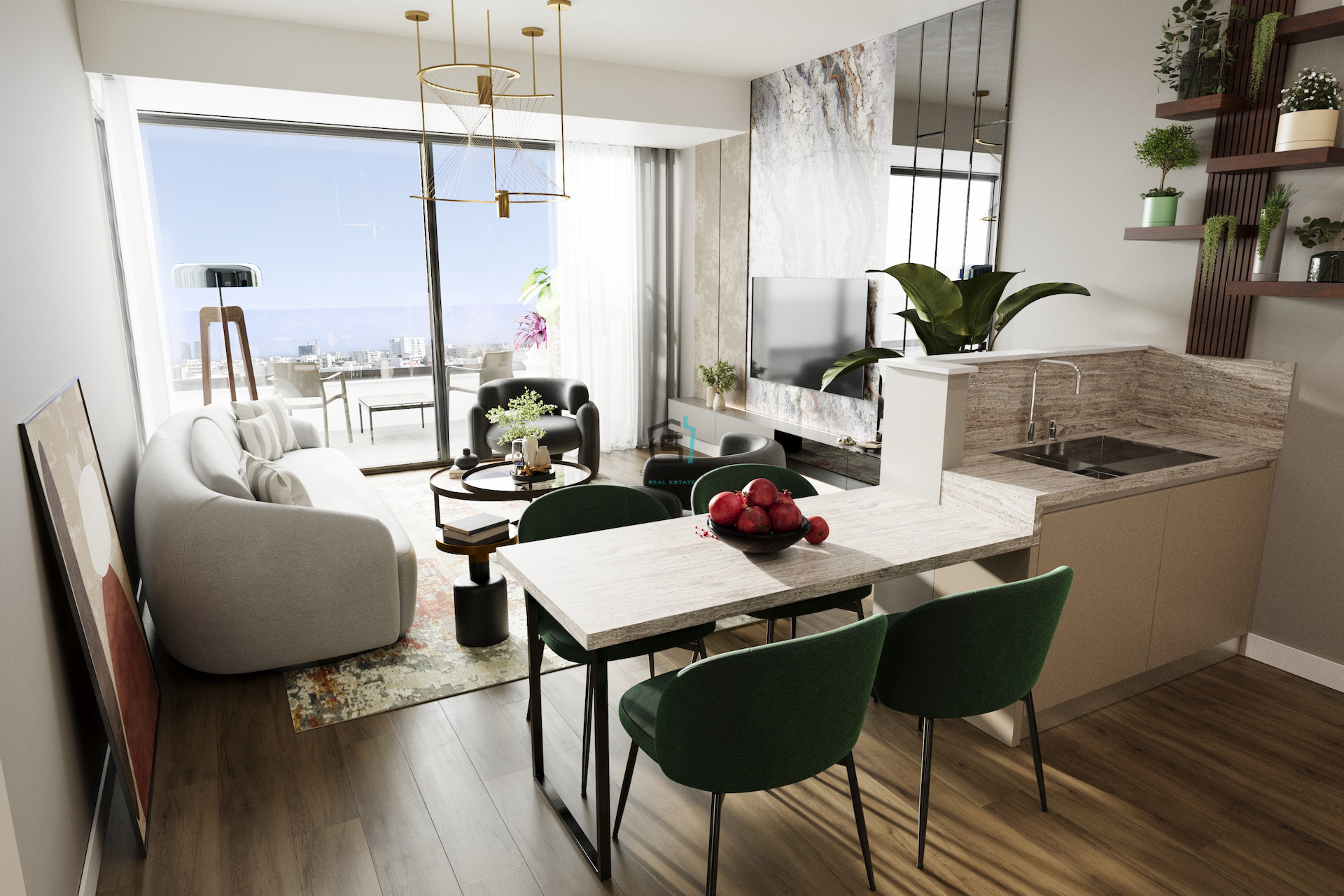 NEW 1 Bedroom Apartment - Katholiki - 4