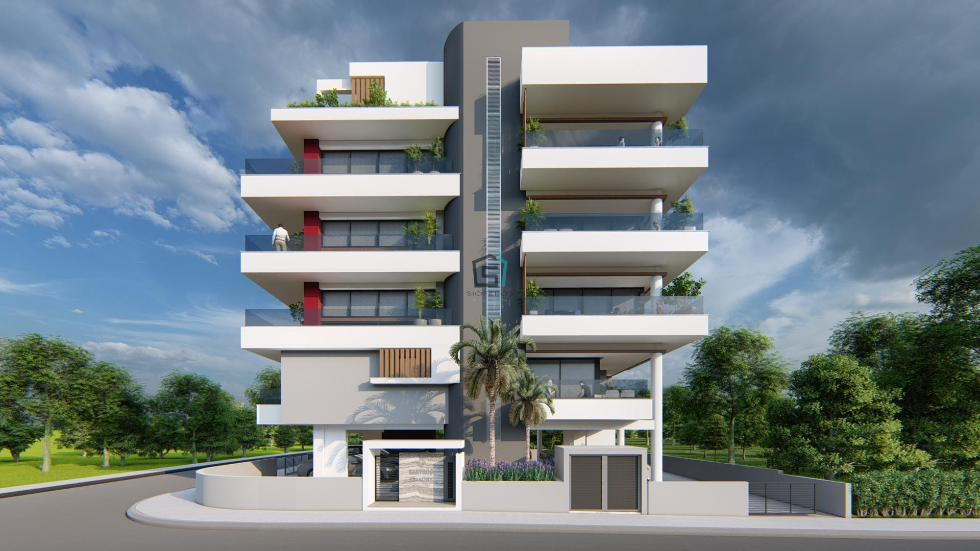 NICE 2 Bedroom ROOF Garden Apartment - Katholiki