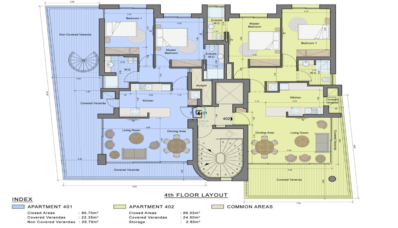 NICE 2 Bedroom ROOF Garden Apartment - Katholiki - 3