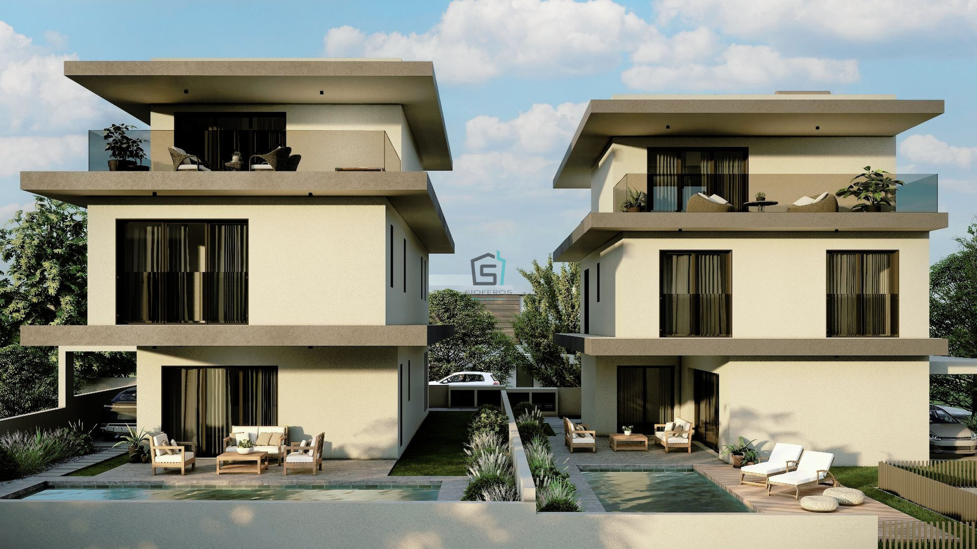 SUPERB PRIVATE POOL 3+1 Bedroom House - Ypsonas - 2