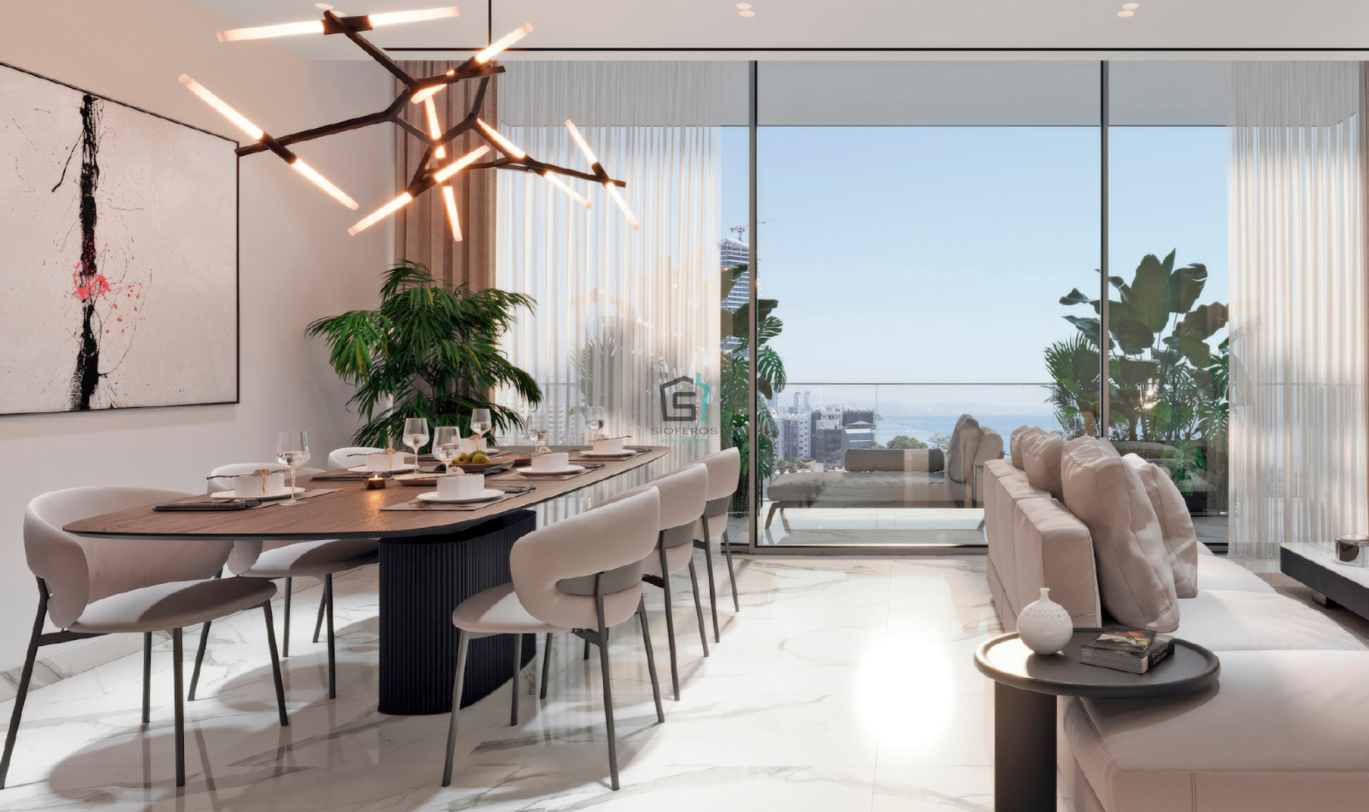 LUXURY 3 Bedroom Apartment with PRIVATE ROOF GARDEN - Agia Triada