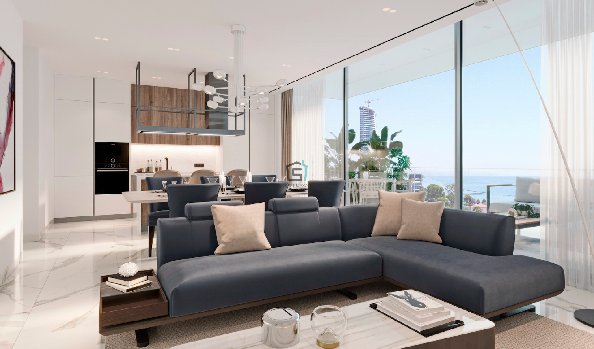 LUXURY 3 Bedroom Apartment with PRIVATE ROOF GARDEN - Agia Triada - 2