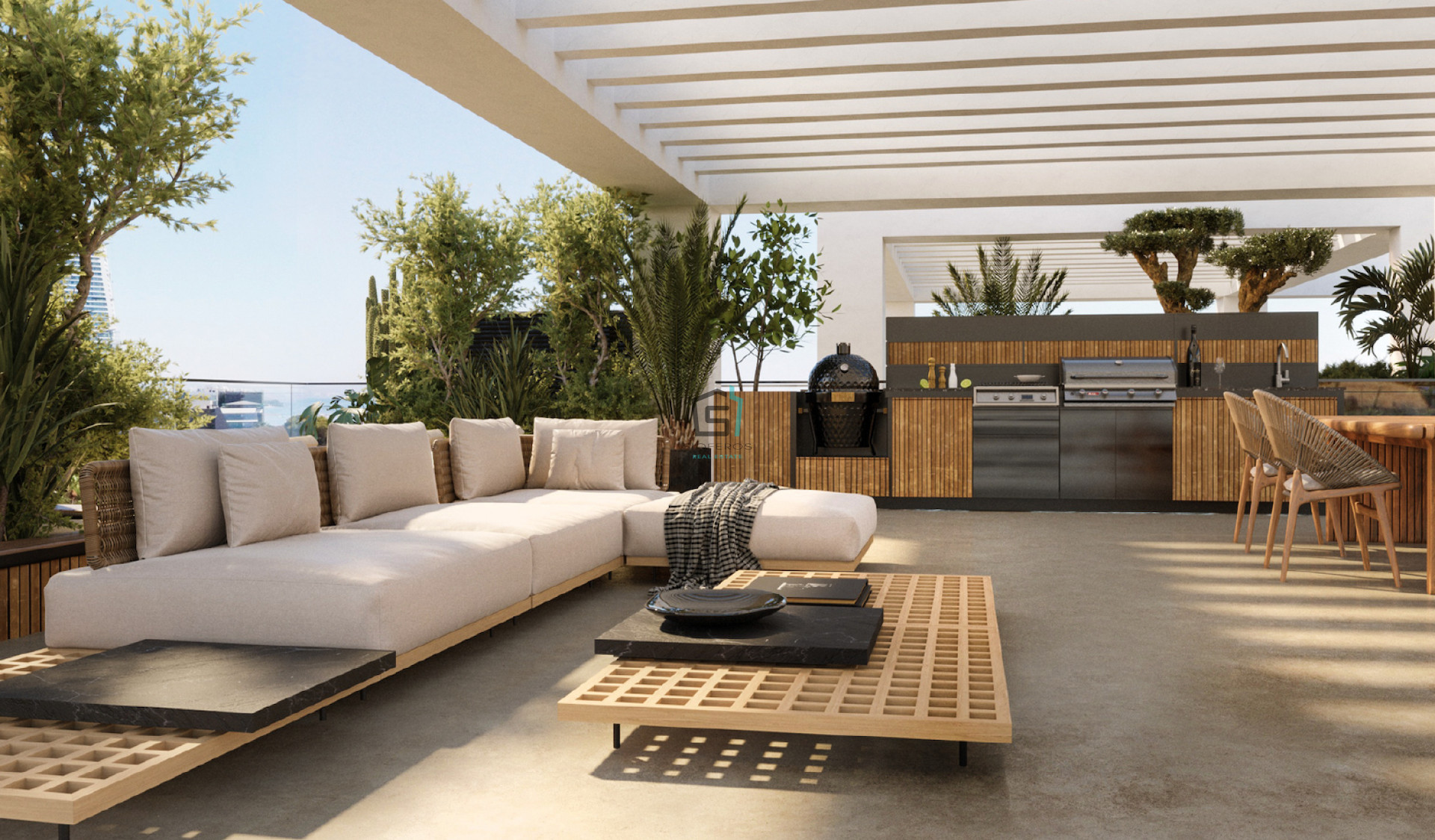 LUXURY 3 Bedroom Apartment with PRIVATE ROOF GARDEN - Agia Triada - 4