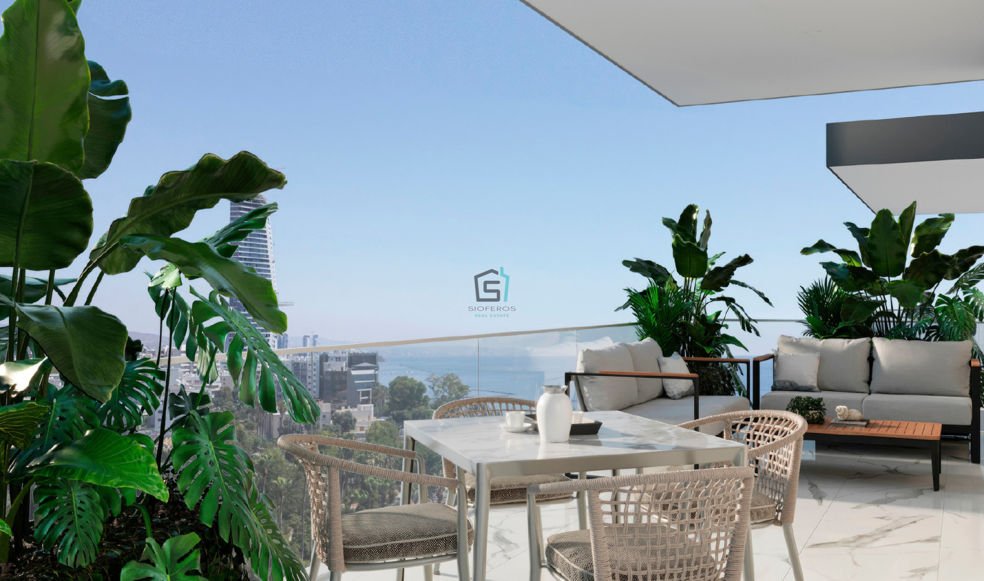 LUXURY 3 Bedroom Apartment with PRIVATE ROOF GARDEN - Agia Triada - 3