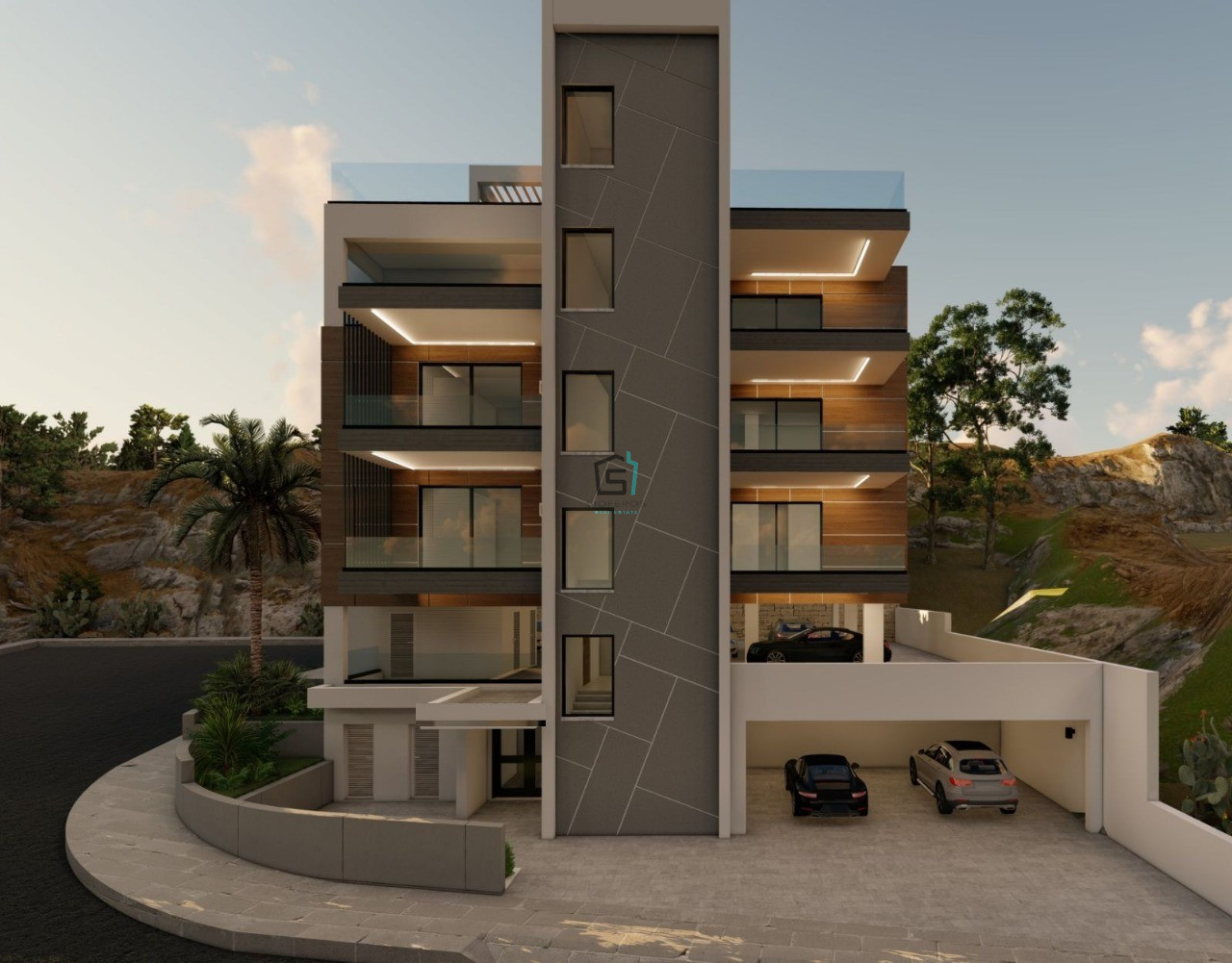 2+1 Bedroom Penthouse with ROOF GARDEN - Laiki Lefkothea