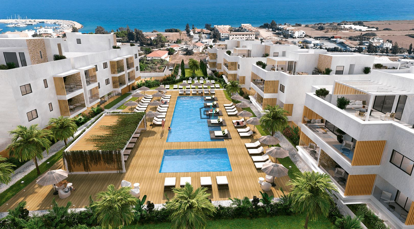 CITY & SEA Veiw 2 Bedroom Apartment - Zygi Village