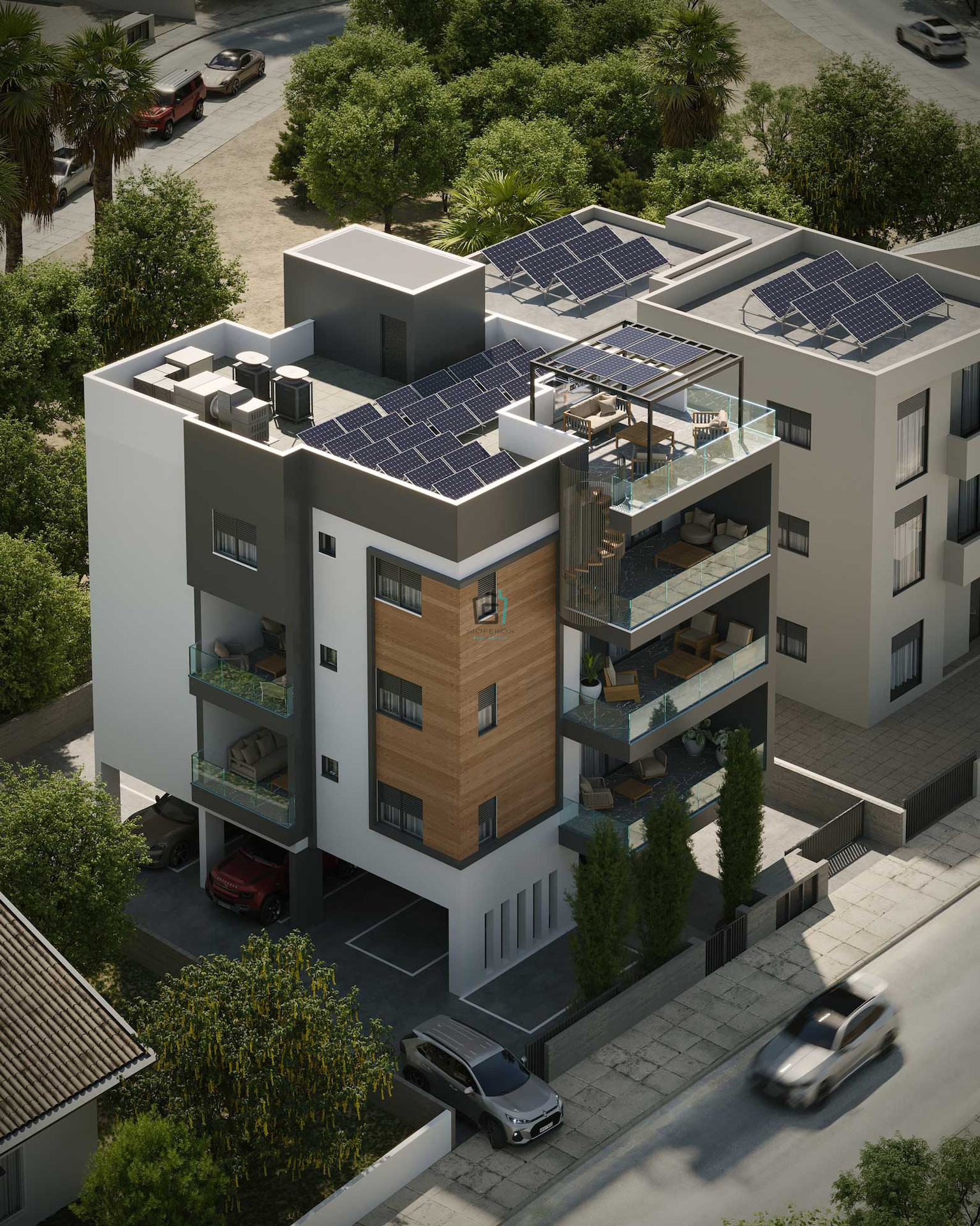 Exclusive 3 Penthouse Apartment with ROOF GARDEN - Agios Athanasios