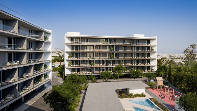 Apartments for sale 49 m² in Kato Polemidia, Limassol, Cyprus