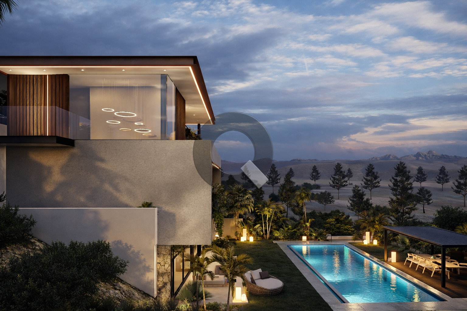 Four-bedroom house — Germasogeia