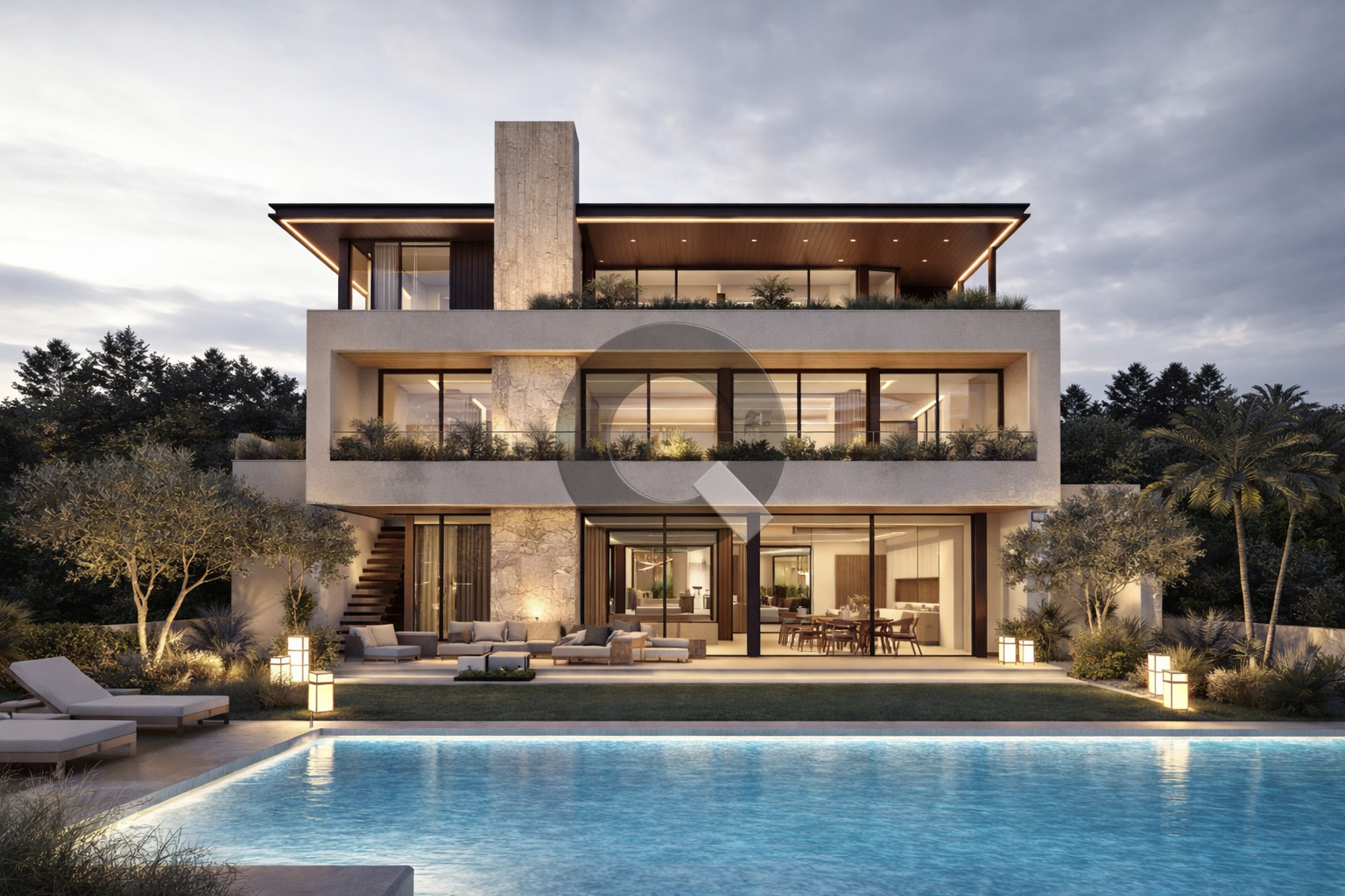 Four-bedroom house — Germasogeia