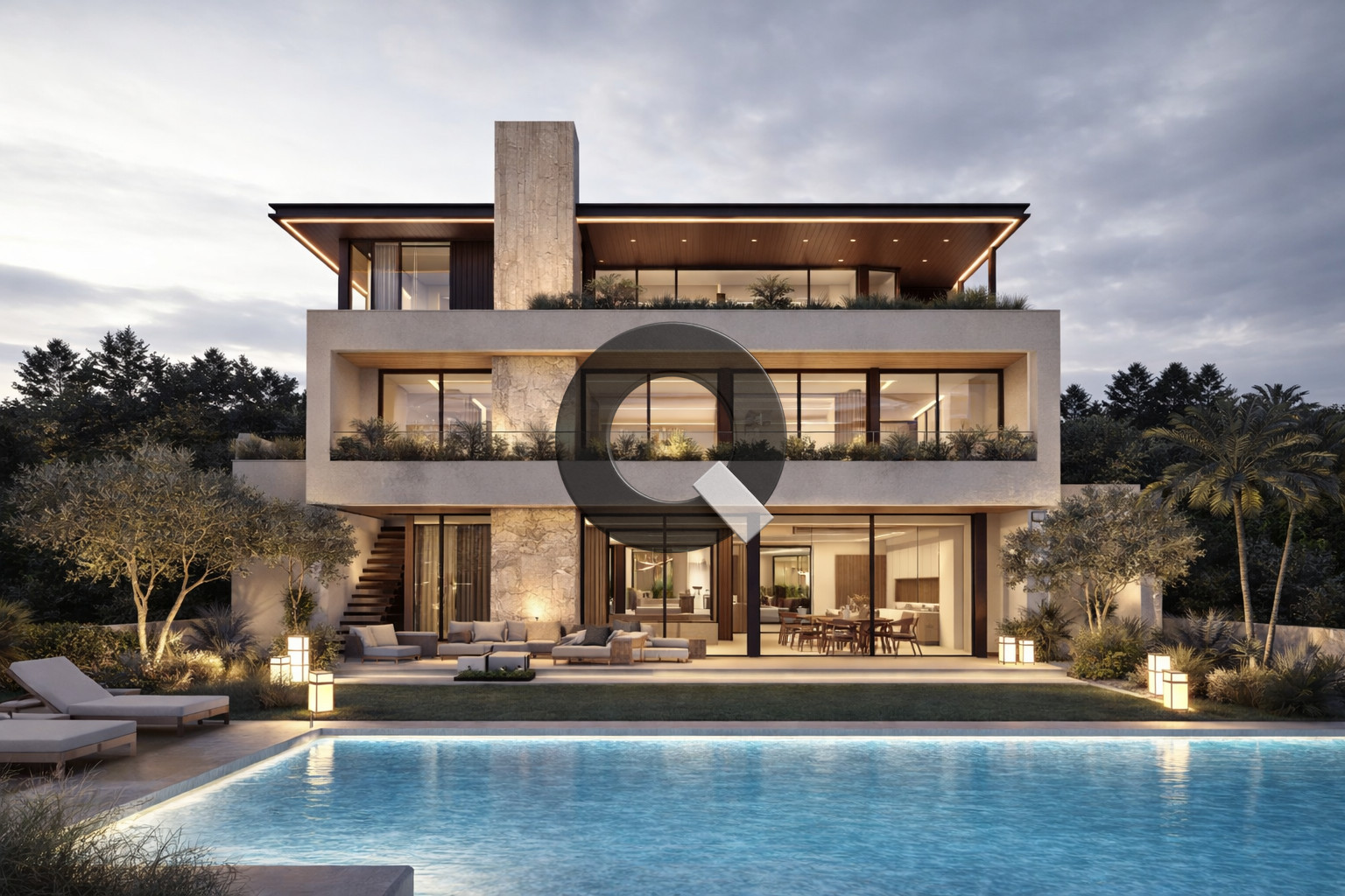 Four-bedroom house — Germasogeia