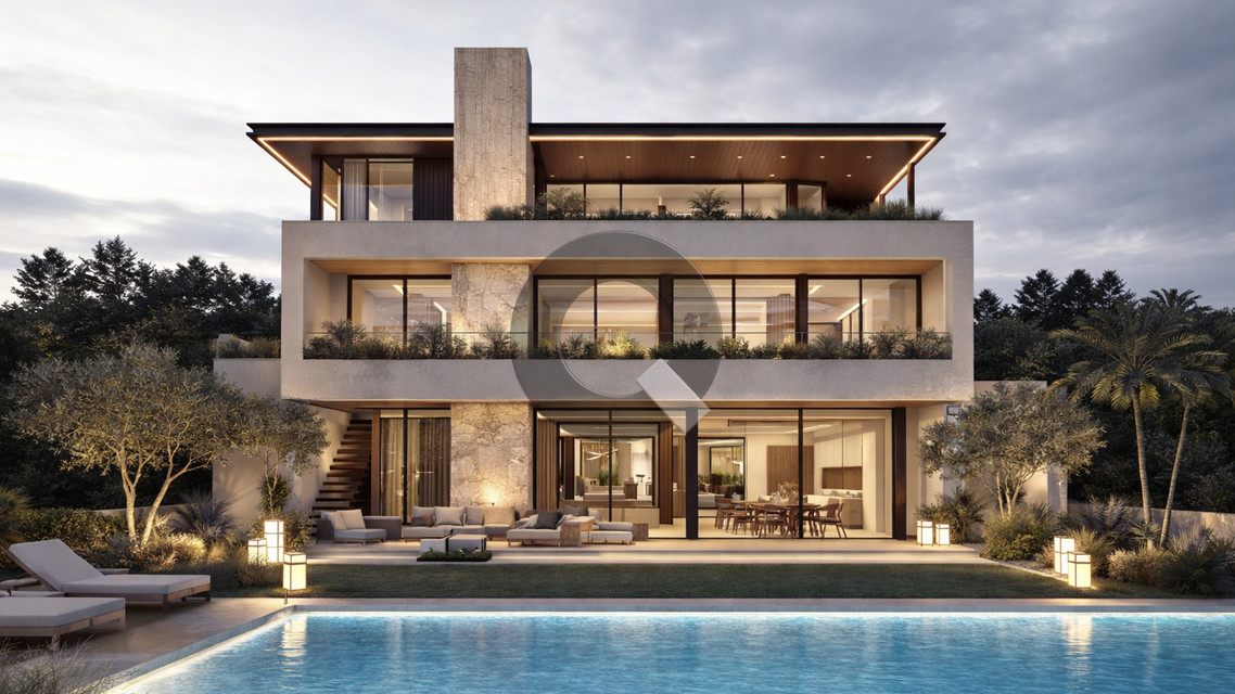 Four-bedroom house — Germasogeia