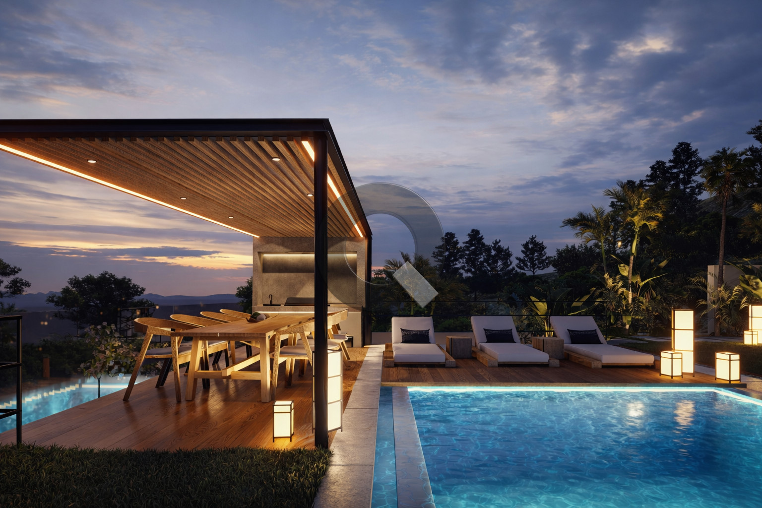 Four-bedroom house — Germasogeia