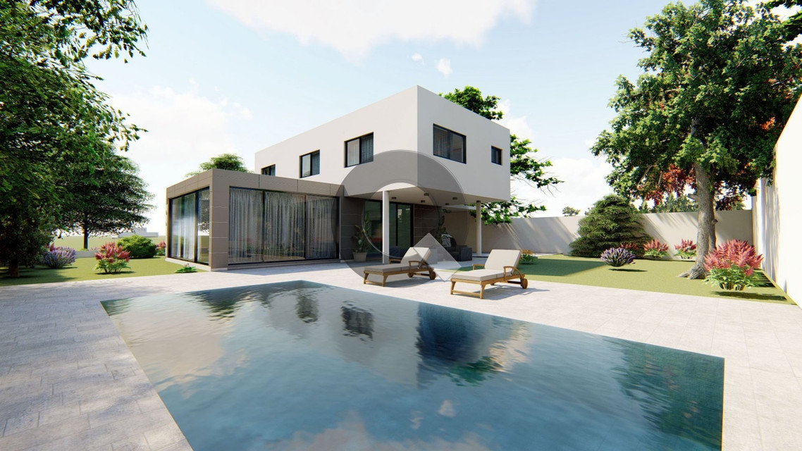 Four-bedroom house — Palodeia