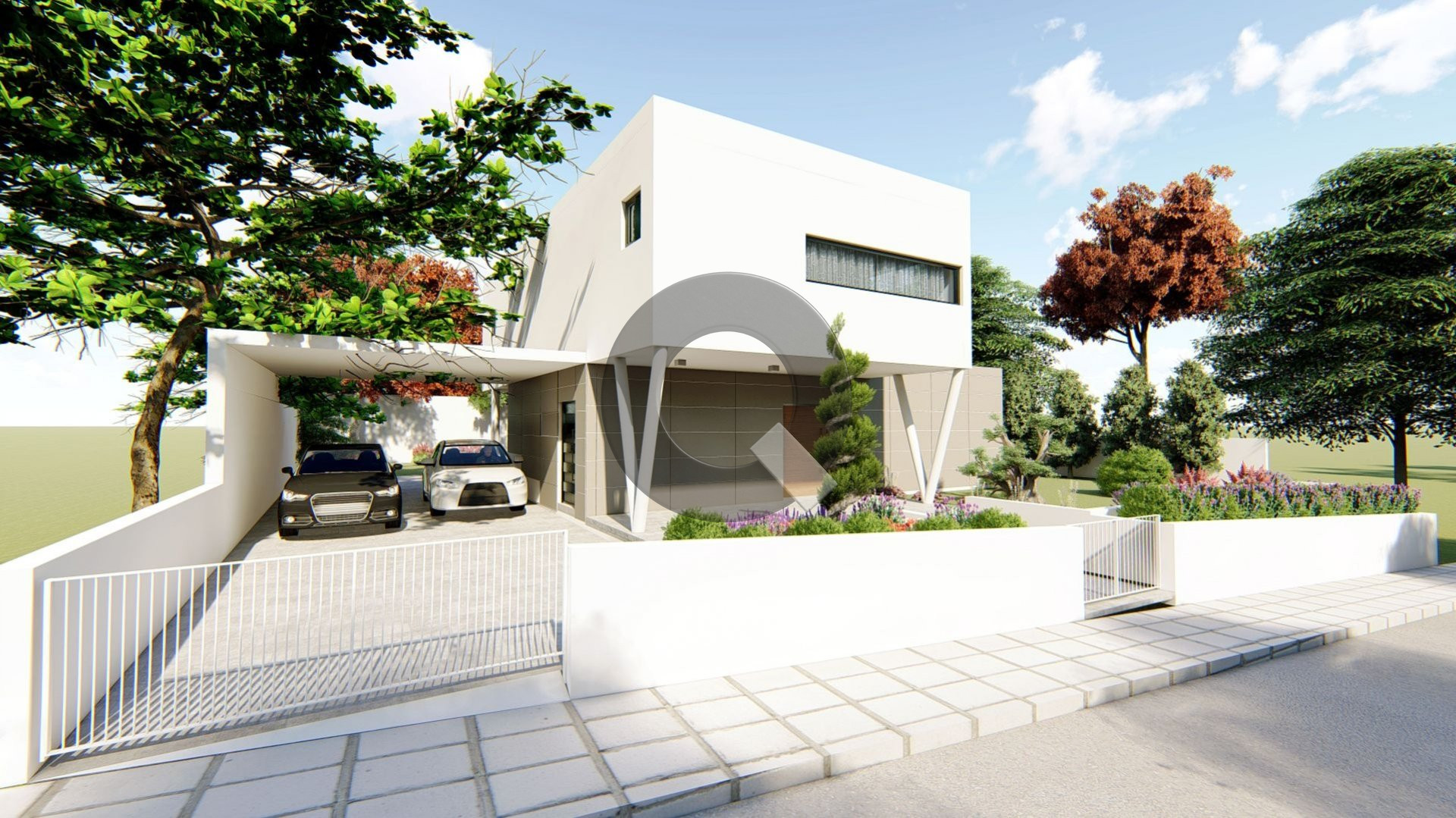 Four-bedroom house — Palodeia