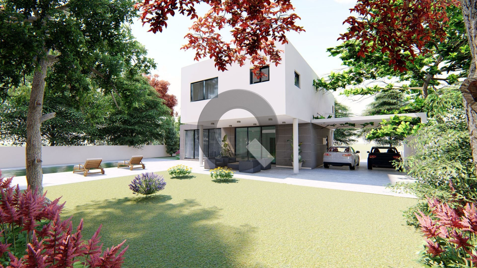 Four-bedroom house — Palodeia