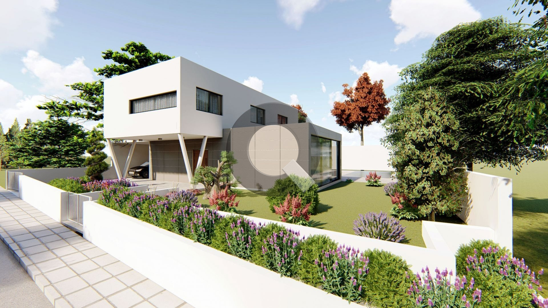Four-bedroom house — Palodeia