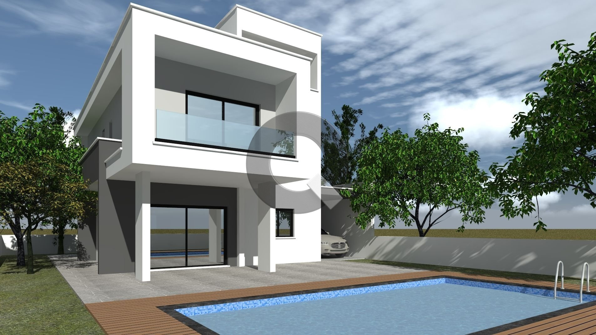 Three-bedroom house — Souni