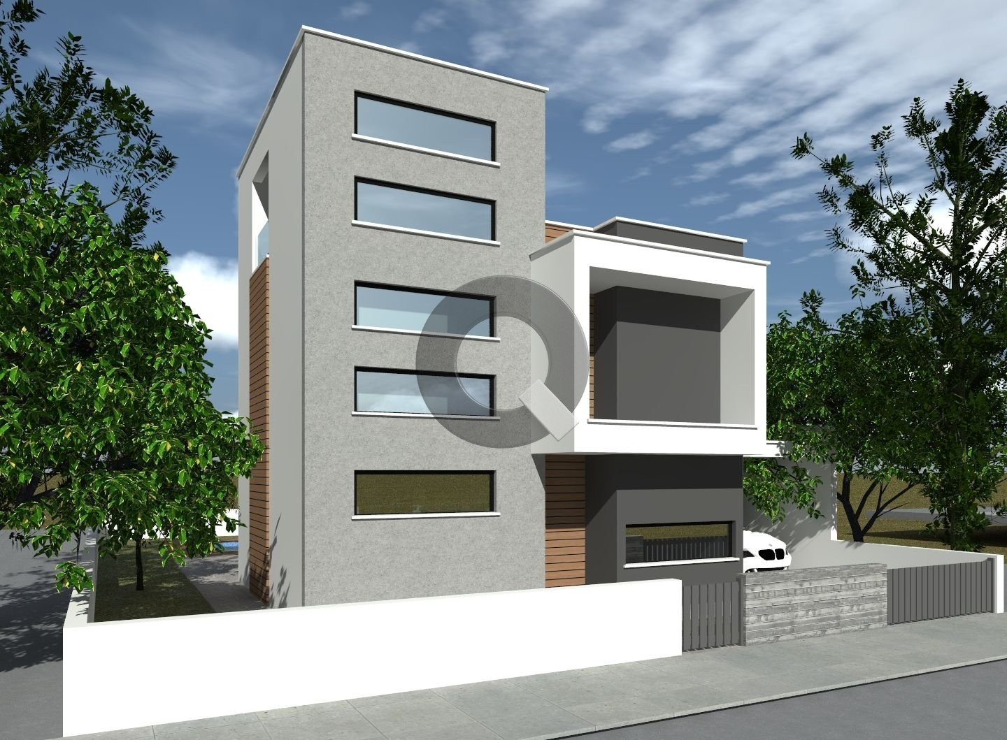 Three-bedroom house — Souni