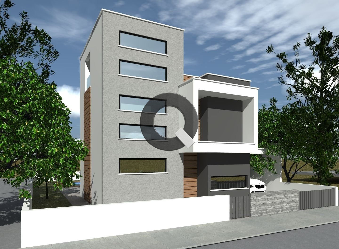 Three-bedroom house — Souni