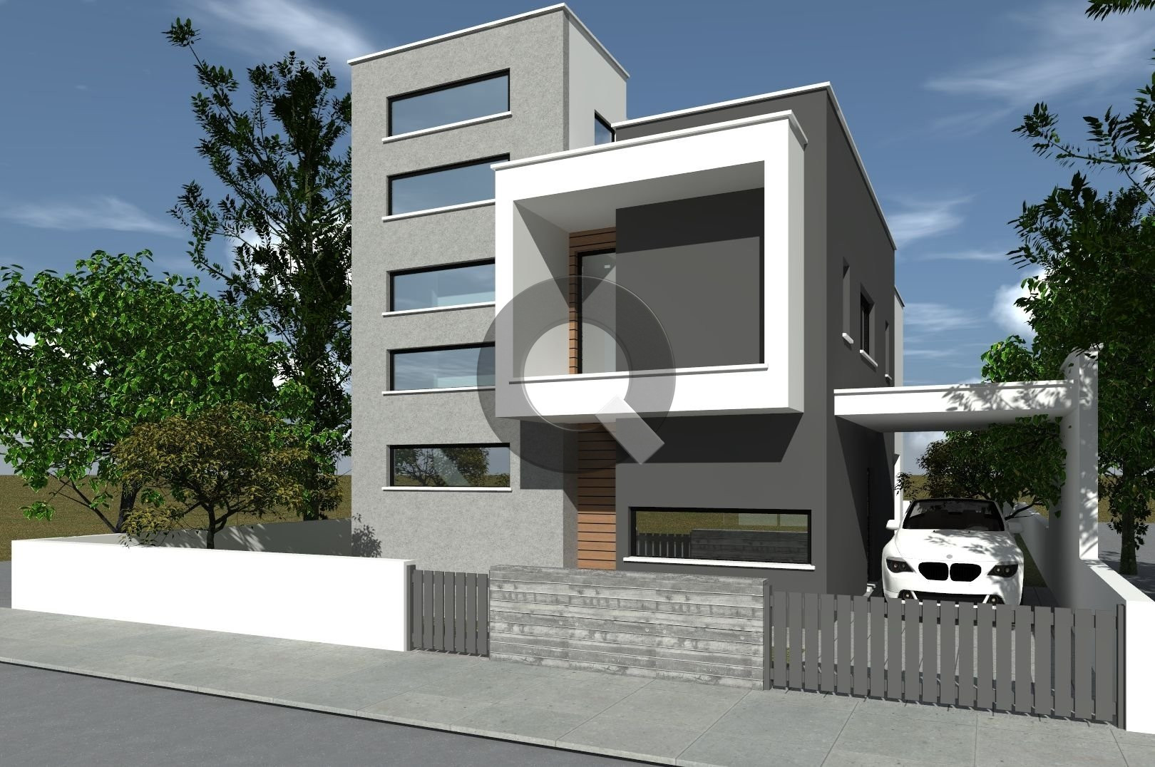 Three-bedroom house — Souni