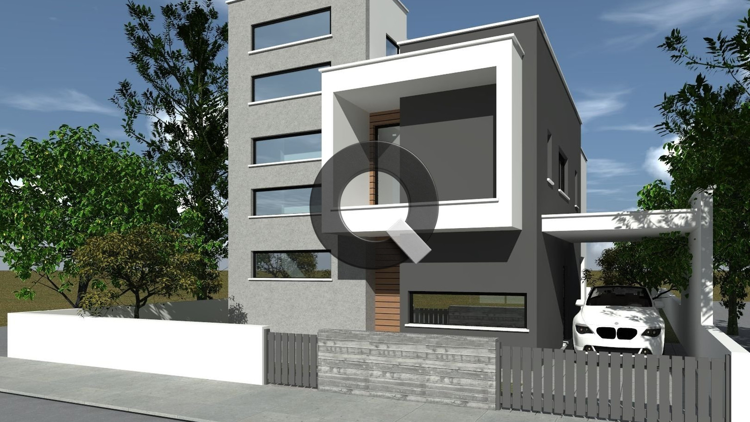 Three-bedroom house — Souni