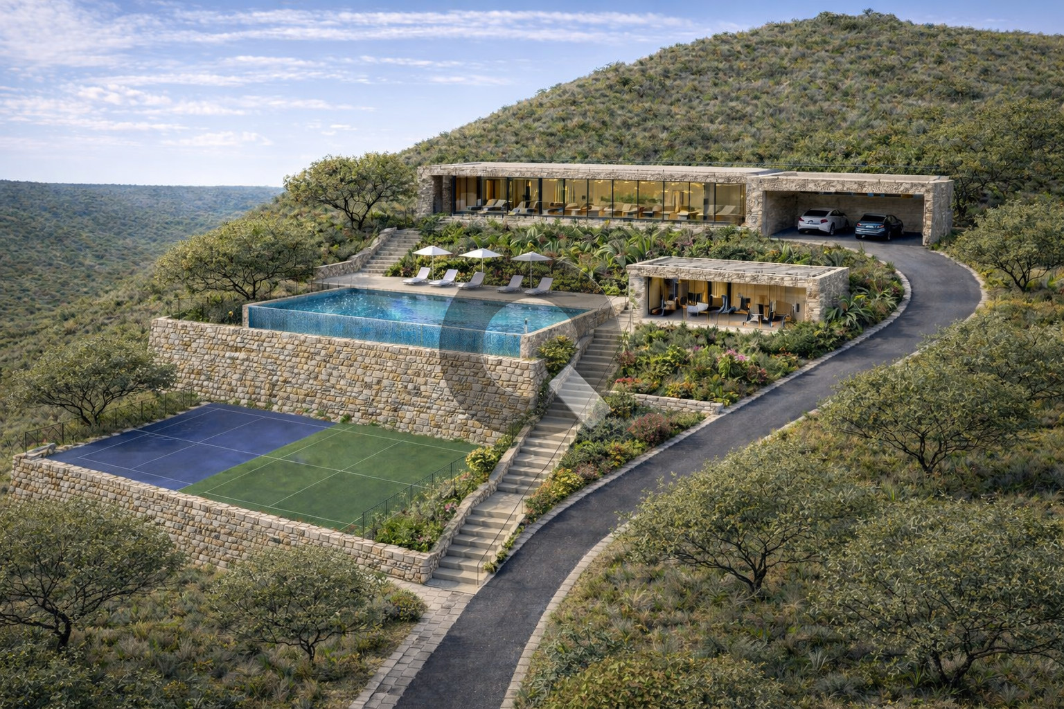 Four-bedroom house — Palodeia