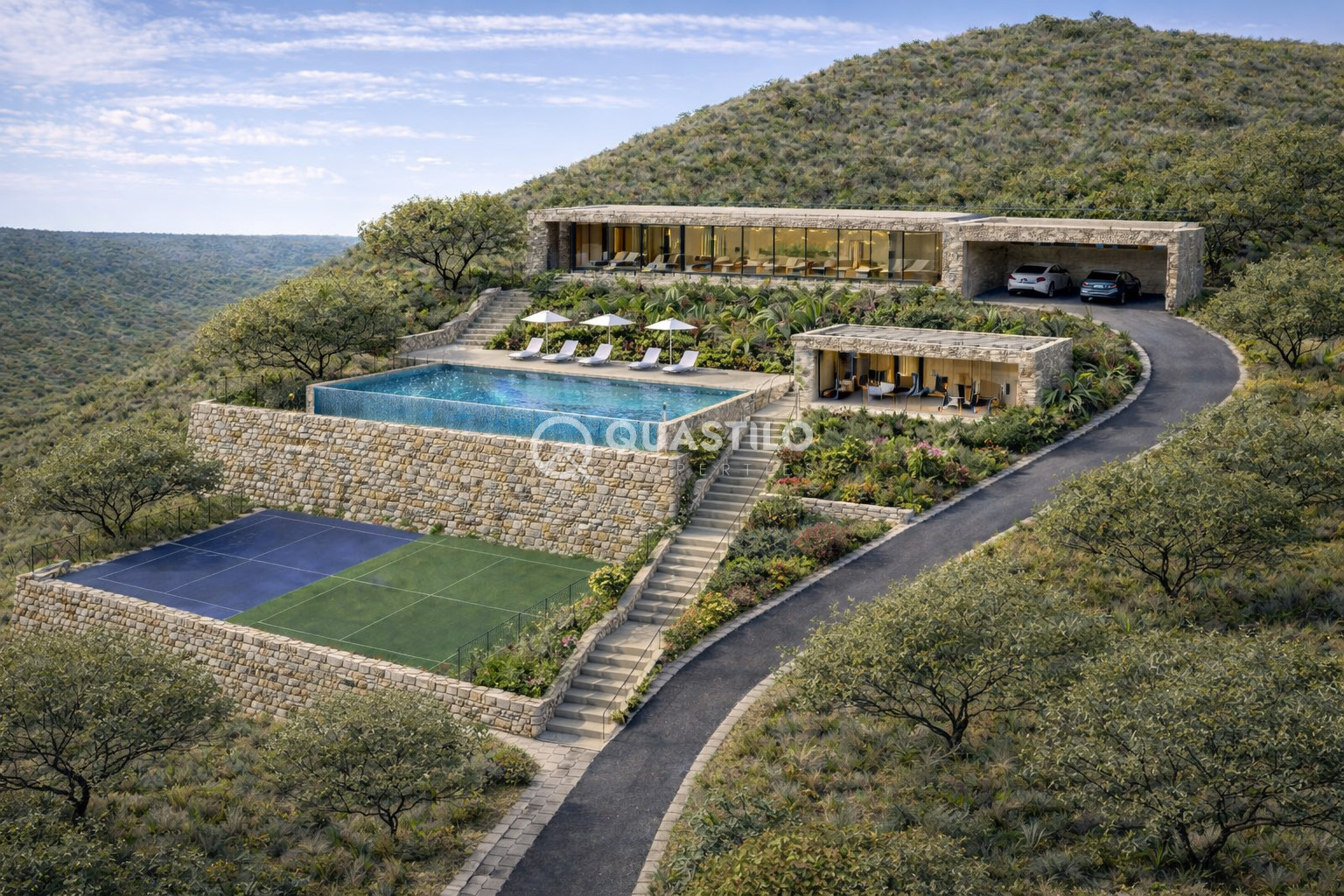 Four-bedroom house — Palodeia