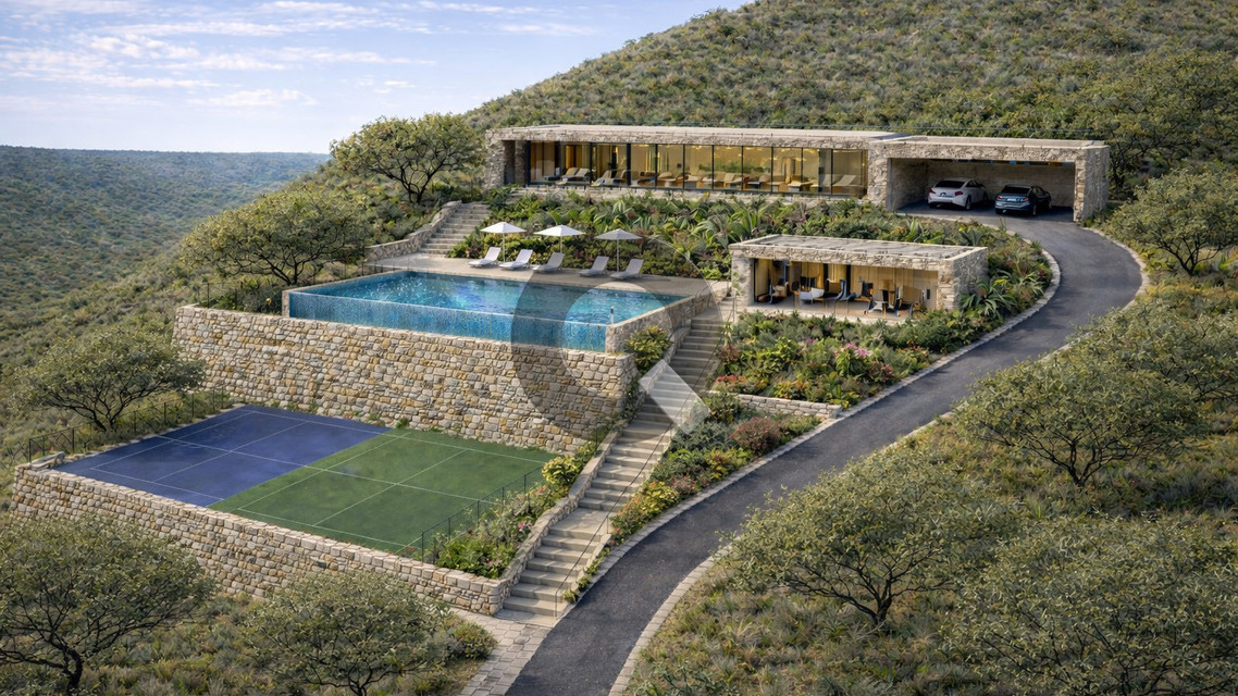 Four-bedroom house — Palodeia