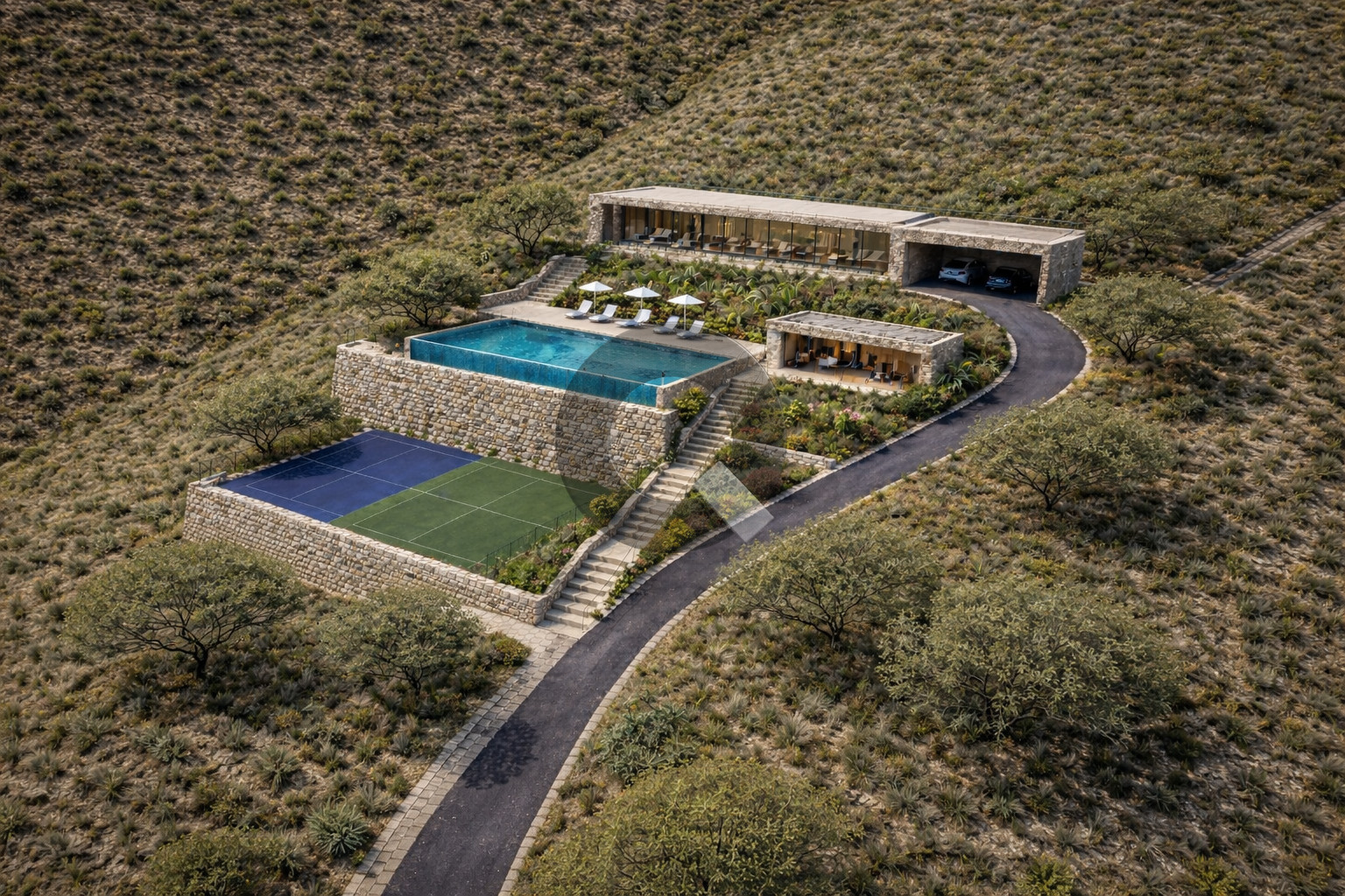 Four-bedroom house — Palodeia