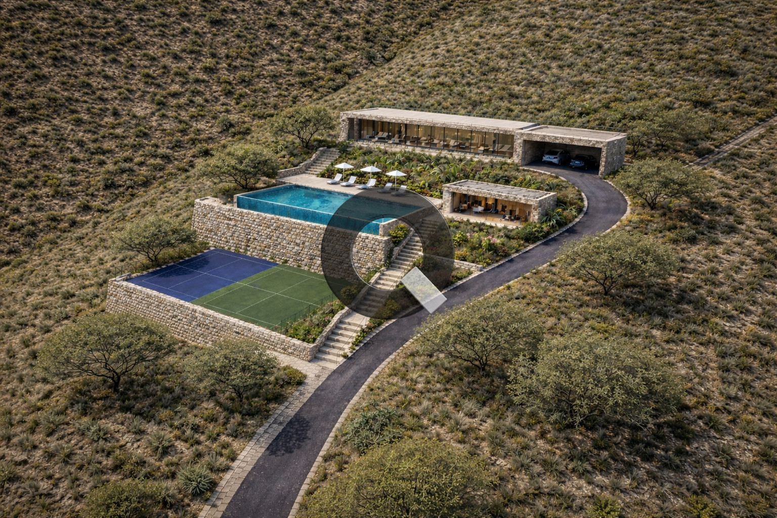 Four-bedroom house — Palodeia