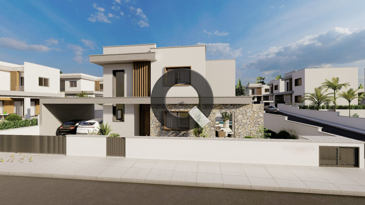Three-bedroom house — Souni