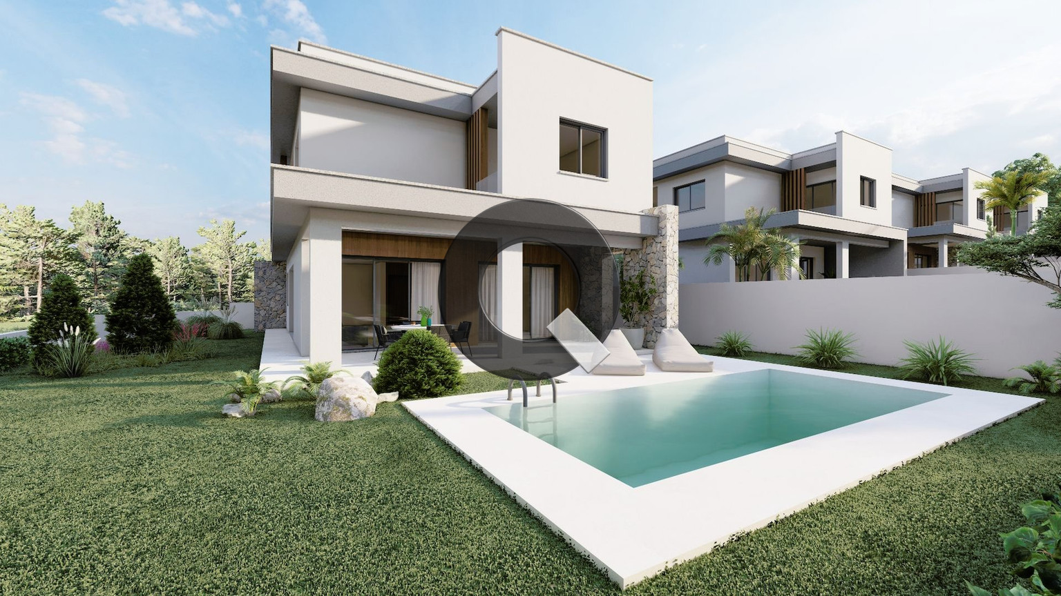 Three-bedroom house — Souni