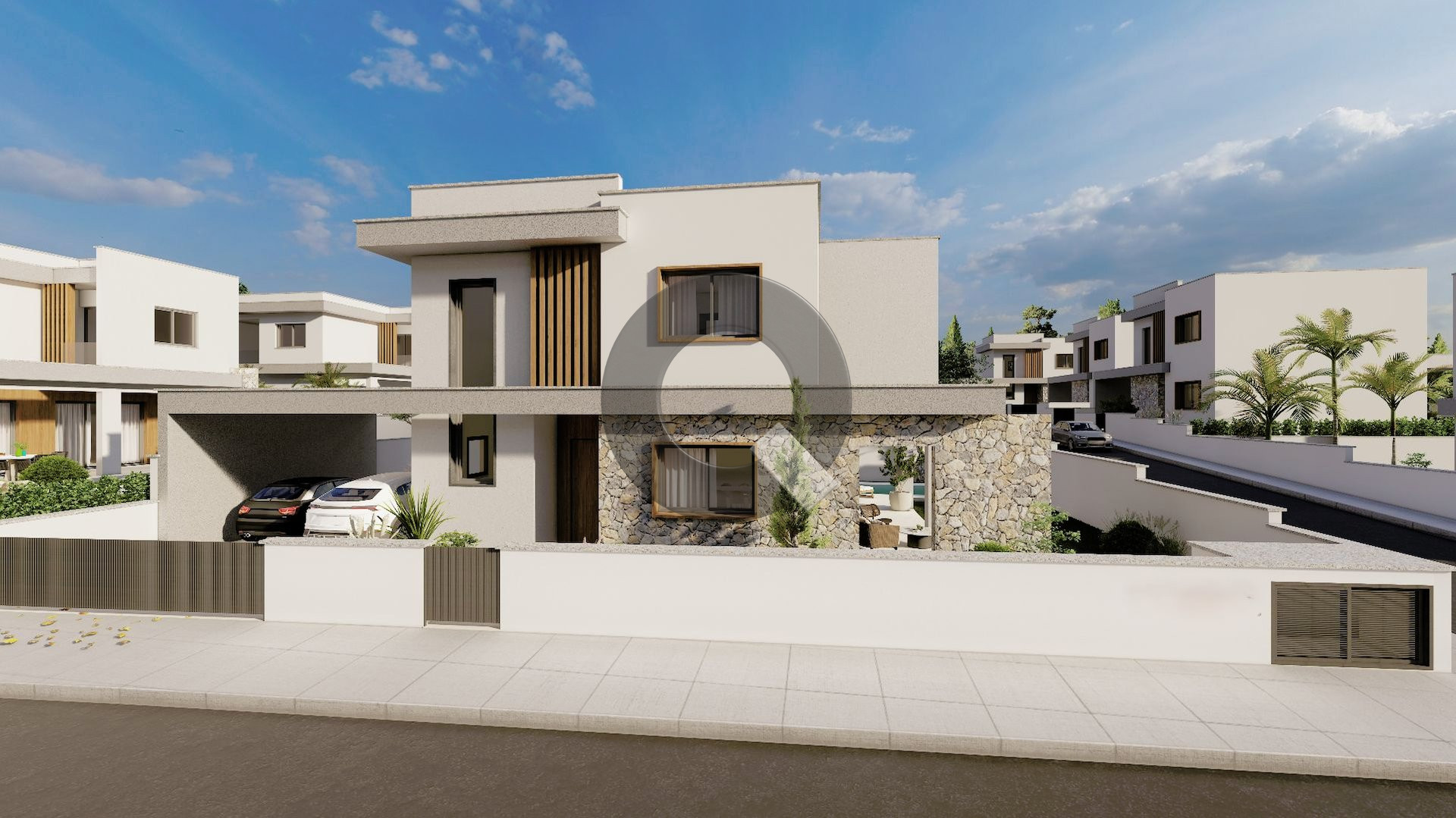Three-bedroom house — Souni