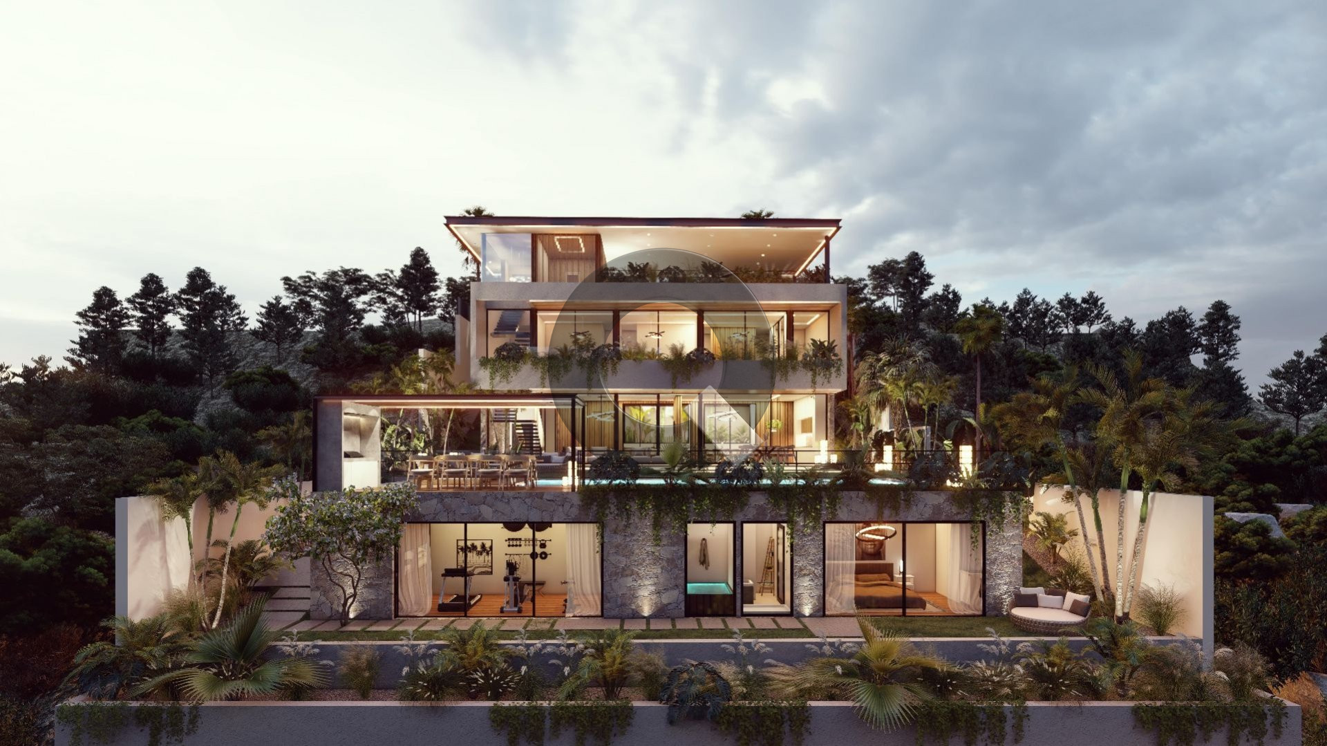 Five-bedroom house — Germasogeia