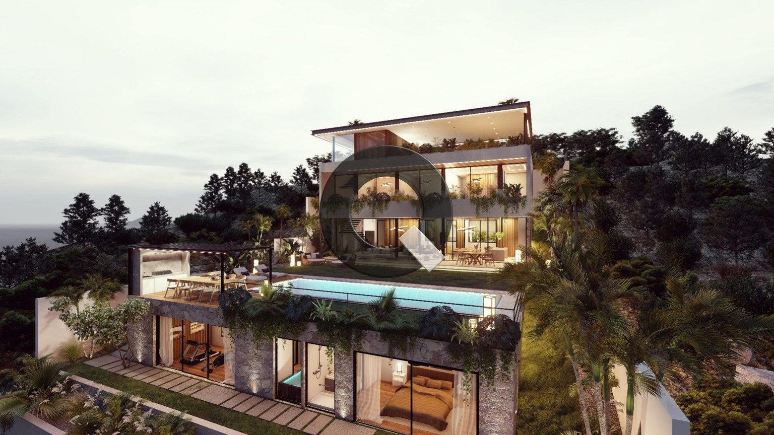 Five-bedroom house — Germasogeia